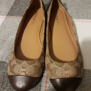Coach Flats.